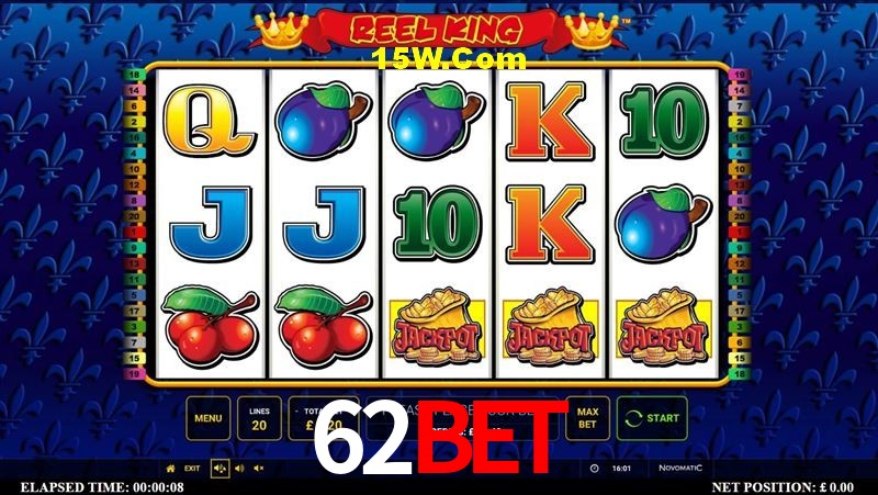 Mesa de Blackjack 62Bet